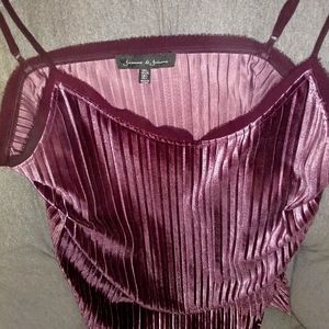 Rich, Velvet Camisole, Jasmine & Juliana, Lg